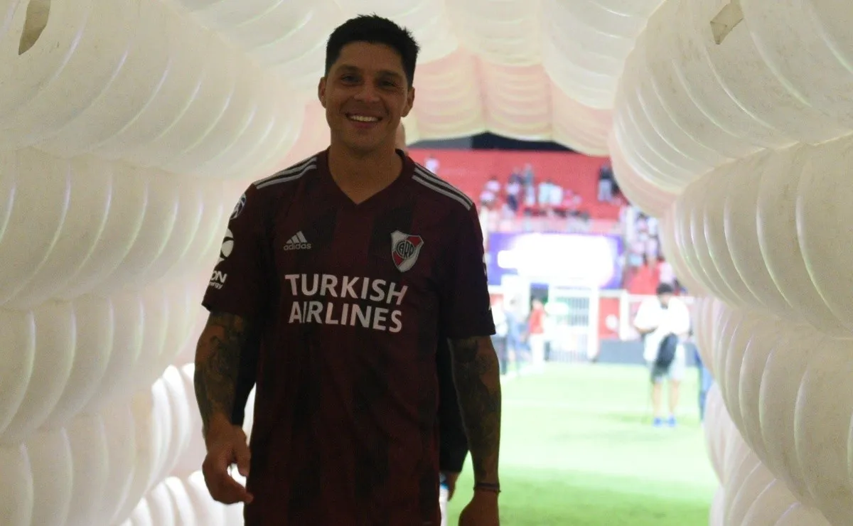 Enzo Pérez lleva 97 partidos oficiales en River, de los cuales fue titular en 85 ocasiones. (FOTO: Getty)