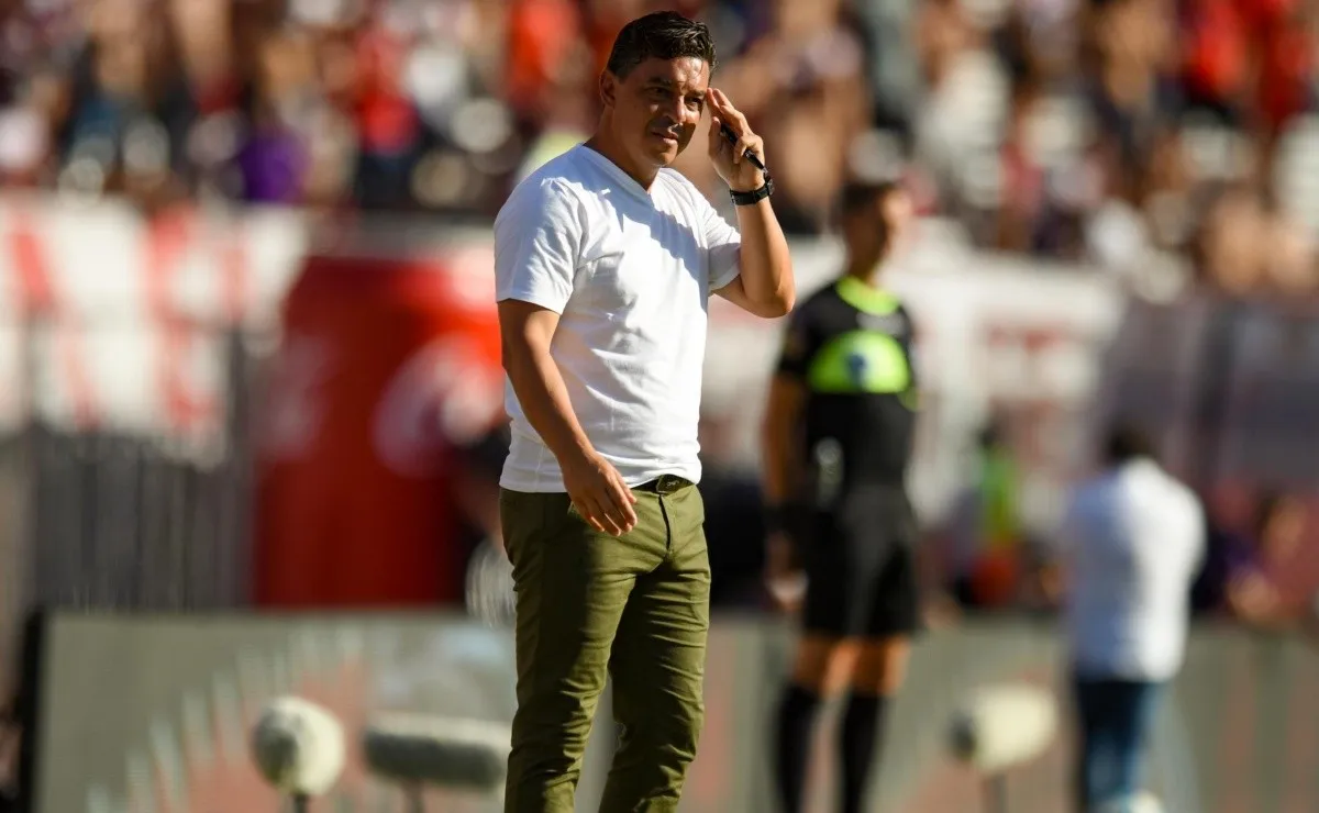 Marcelo Gallardo planea estar en el banco de suplentes.