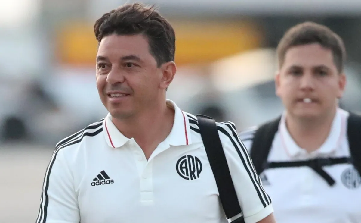 Marcelo Gallardo dirigió cuatro veces contra Unión: un triunfo, dos empates y una caída. (FOTO: Getty)