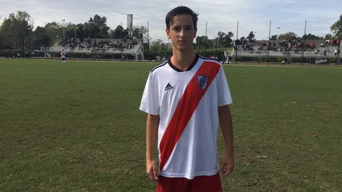 Martín Lombardi aún no debutó en la Reserva, pero fue suplente contra Independiente. (FOTO: La Página Millonaria)
