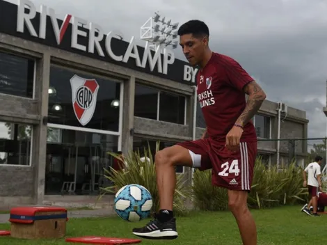 Los hijos de Enzo Pérez se entrenaron en Ezeiza