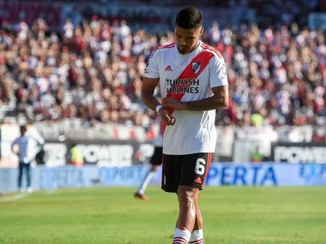 Gallardo contó cómo vio a Paulo Díaz en el vestuario