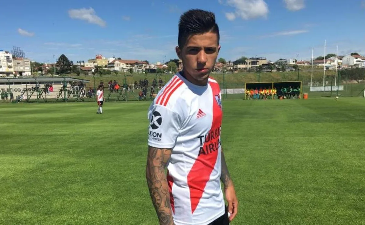 El volante de 20 años llegó a River en año 2007 para sumarse a Infantiles. (FOTO: La Página Millonaria)