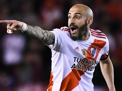 Pinola llegó a 100 partidos oficiales en River