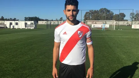 Franco Paredes llegó a River en Infantiles y tuvo a su hermano, Maximiliano, en el club. (FOTO: La Página Millonaria)