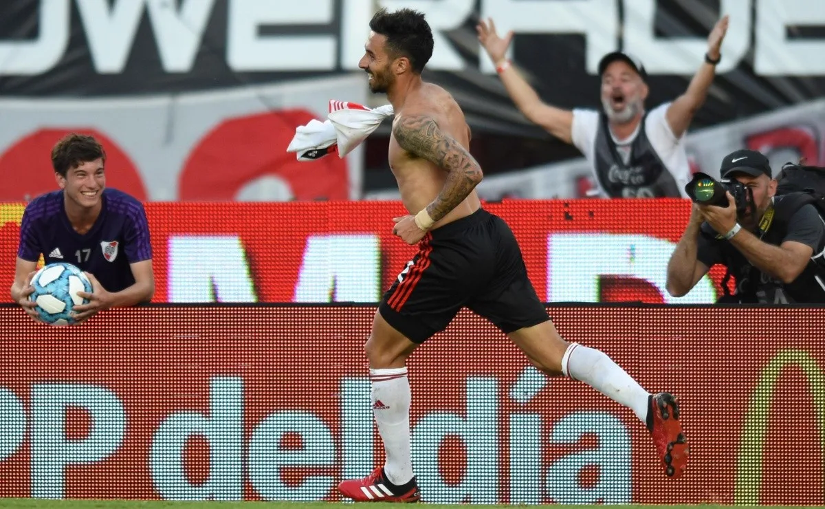 Al igual que en la final de la Copa Argentina, Nacho le convirtió a los santiagueños.