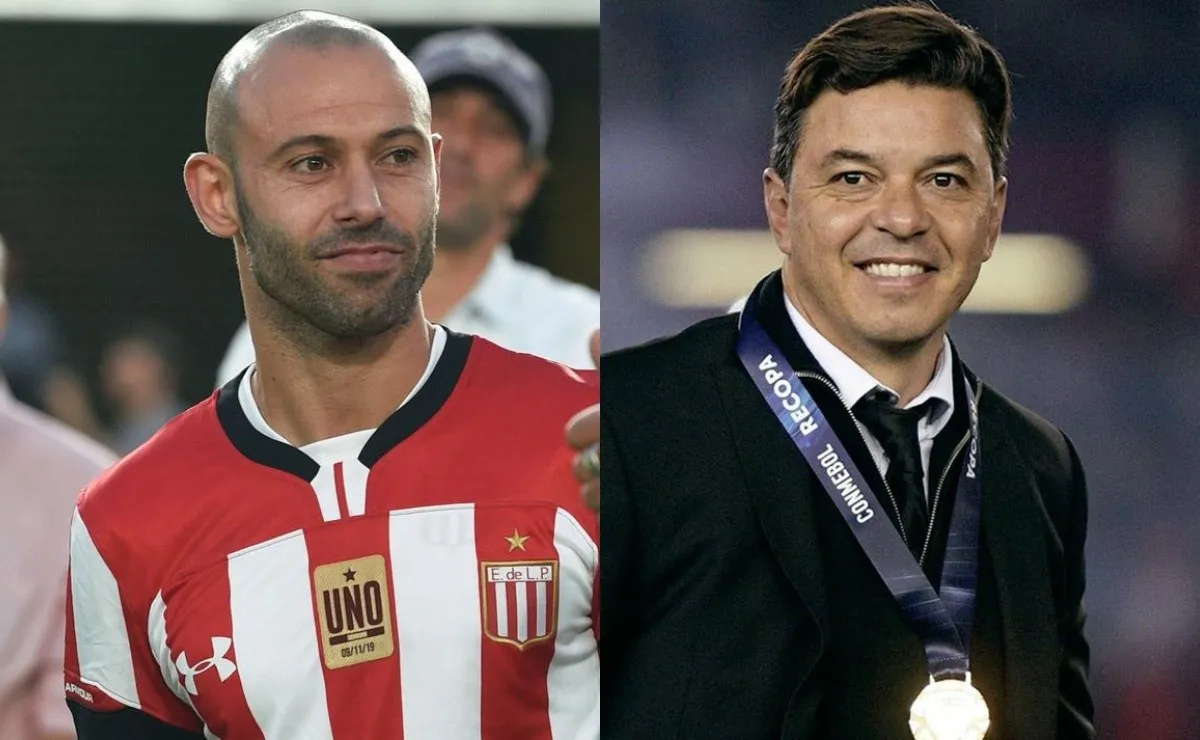 Mascherano llenó de elogios a Gallardo.