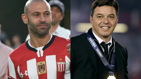 Mascherano llenó de elogios a Gallardo.