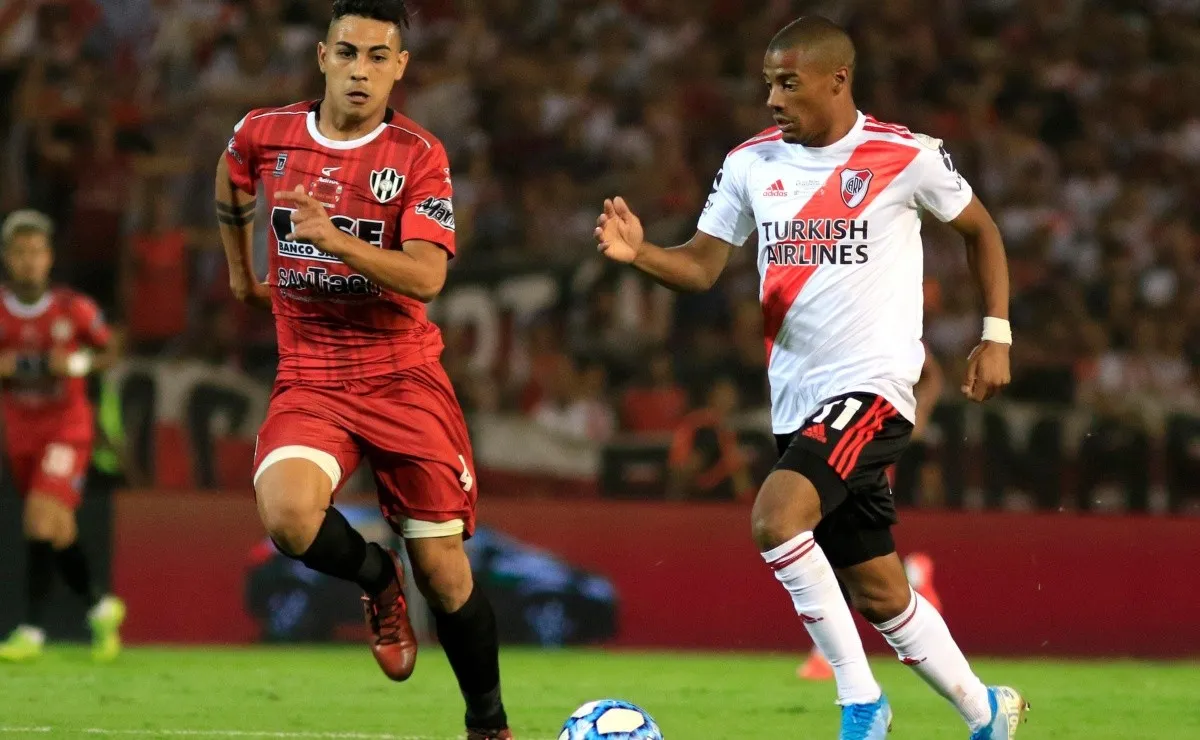 River no recibió goles de Central Córdoba en los dos partidos oficiales que jugaron. (FOTO: Getty)