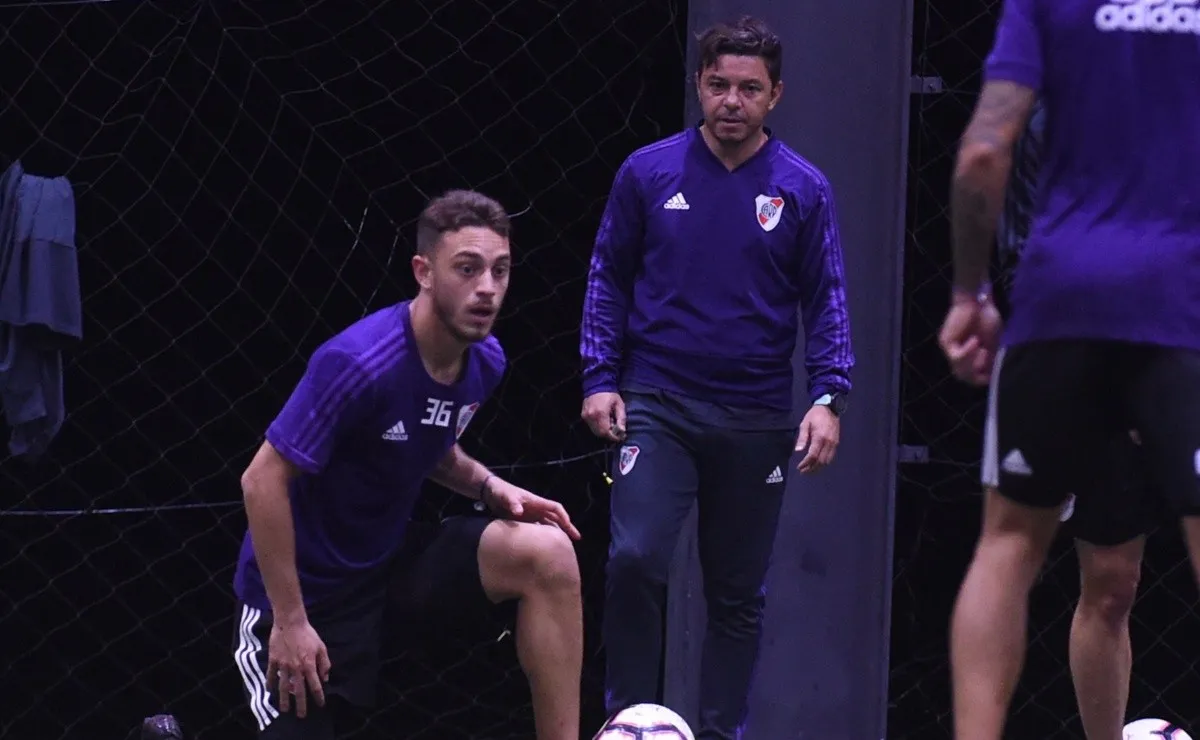 Nahuel Gallardo no será tenido en consideración por el técnico de River.