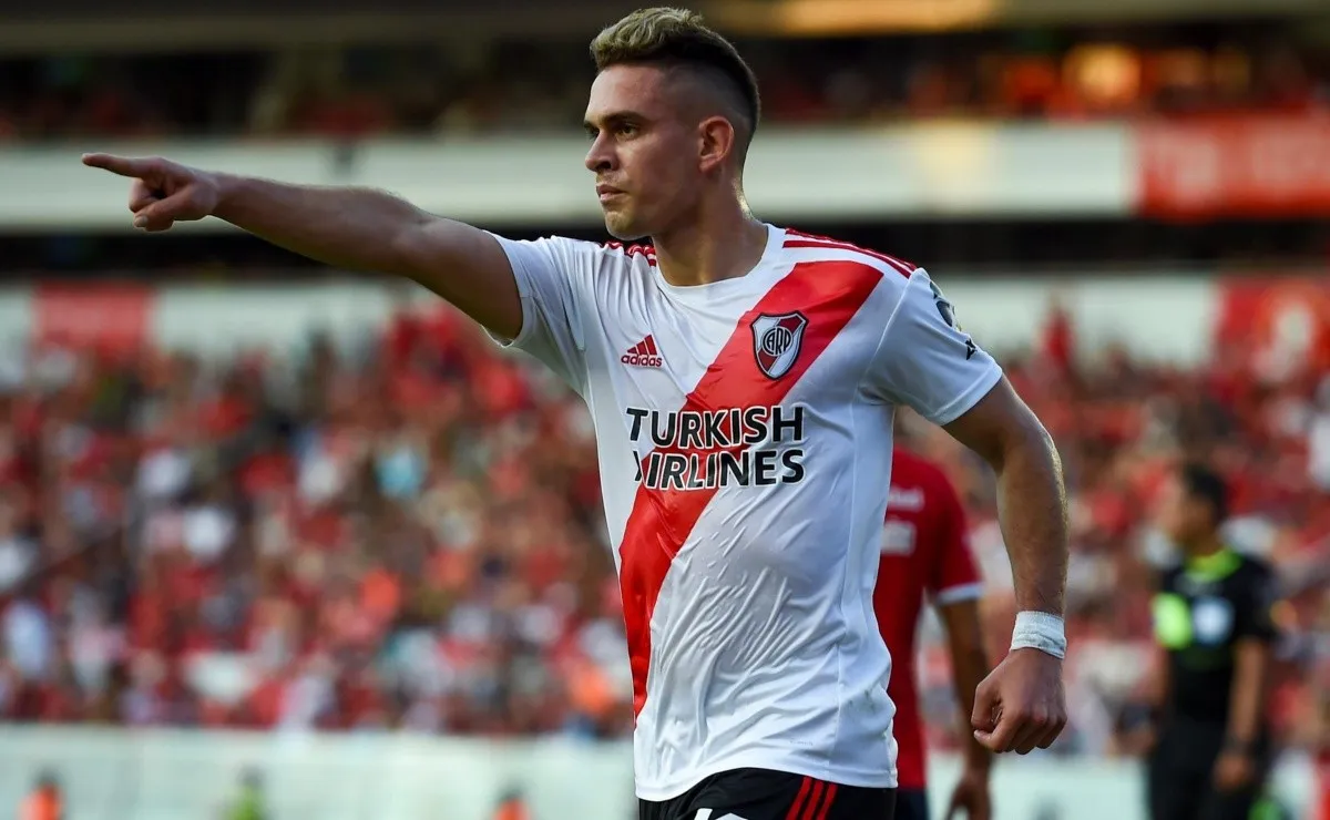 El colombiano lleva 36 goles en 105 partidos oficiales en River