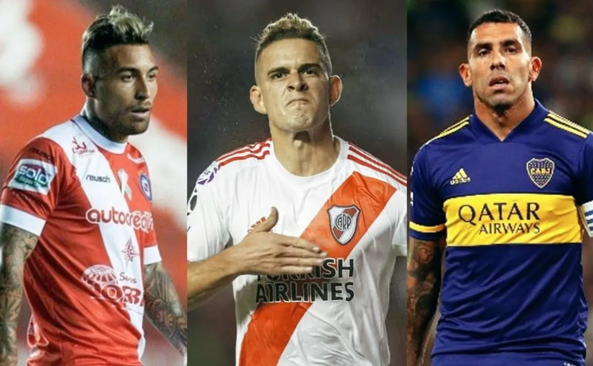 Argentinos Juniors, River y Boca, en la lucha por la Superliga.