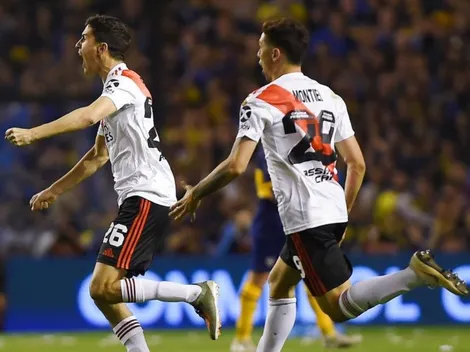 Los tres jugadores de River que tienen cuatro amarillas