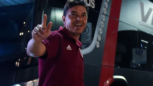 El entrenador de River se mostró firme sobre su postura de mantener al Bombero y al colombiano.