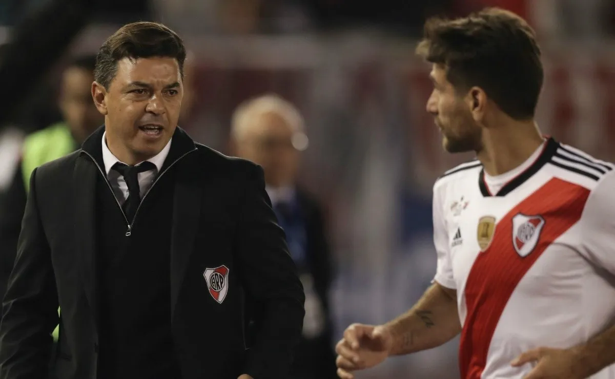 Gallardo le volvió a dar la confianza al capitán de River.