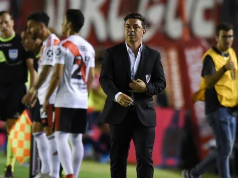 Gallardo define el equipo ante Godoy Cruz