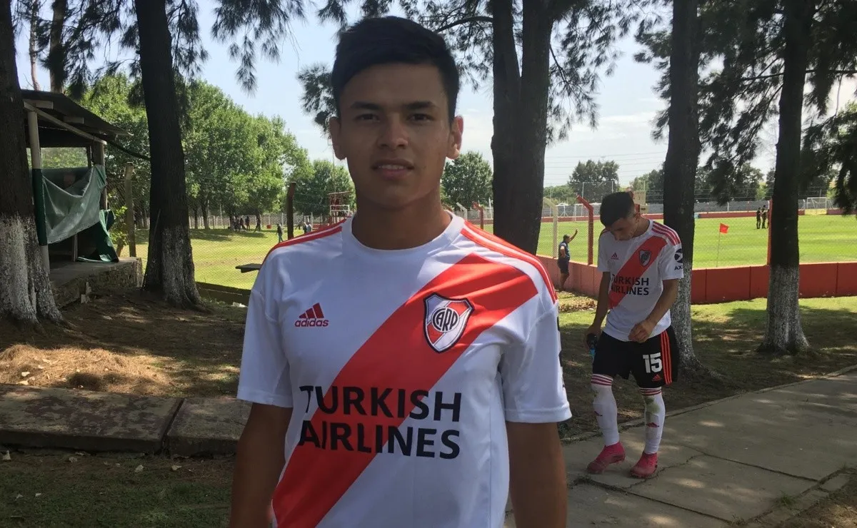 Oswaldo Valencia es uno de los cinco colombianos que hay en las Divisiones Inferiores de River. (FOTO: LPM)