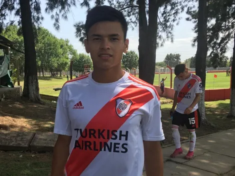 Oswaldo Valencia, la joya secreta de River que sorprendió a Gallardo