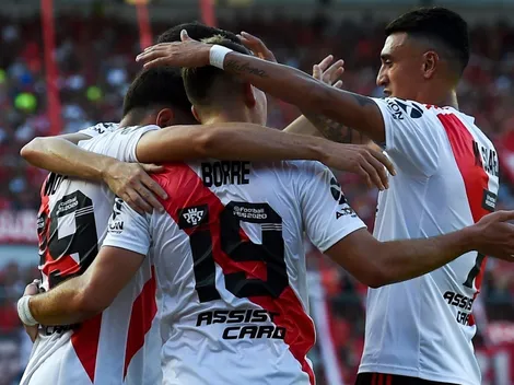 Borré y Casco, claves para que River llegara a la punta