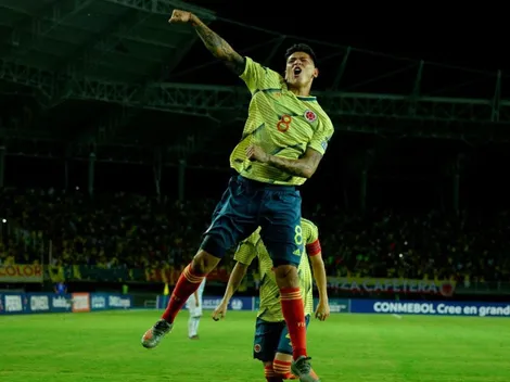 Golazo de Carrascal en la victoria de Argentina sobre Colombia