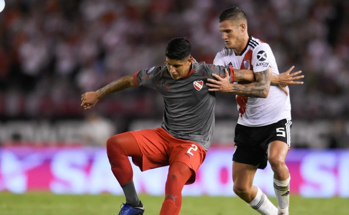 River domina ampliamente el historial ante Independiente.