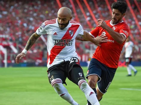 Pinola y los silbidos que recibió en la cancha de Independiente