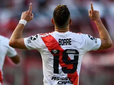 El doblete de Borré para el triunfo de River