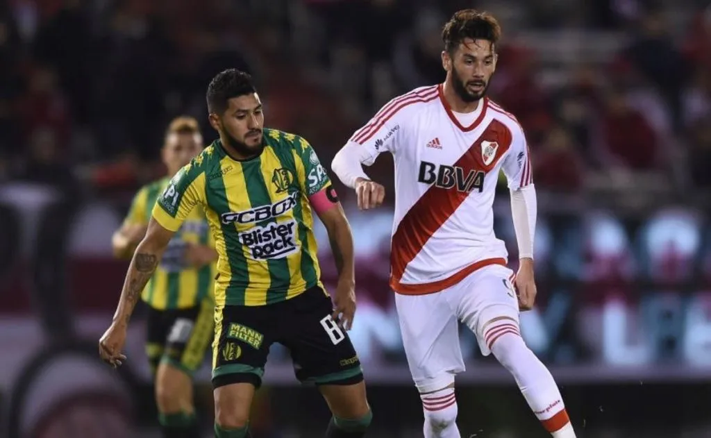 Dos goles en 13 partidos para Larrondo en River.