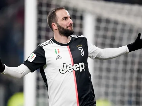 Toque y toque: golazo de Higuaín en Juventus