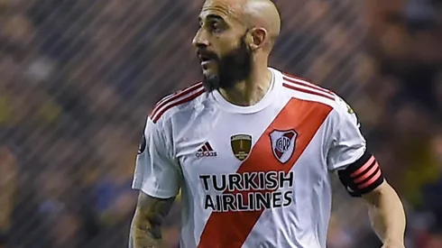 Javier Pinola, uno de los capitanes de River.