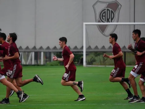Entrenamiento reprogramado en River