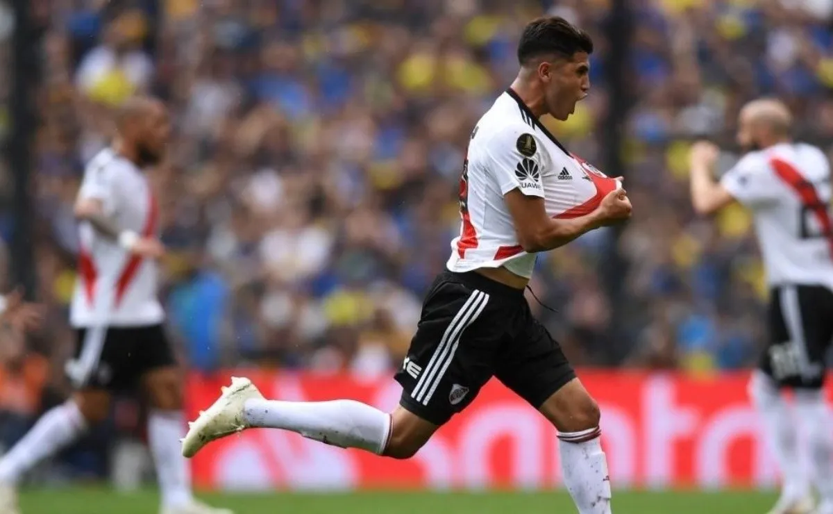 Palacios fue una pieza clave del River que conquistó la Copa ante Boca.