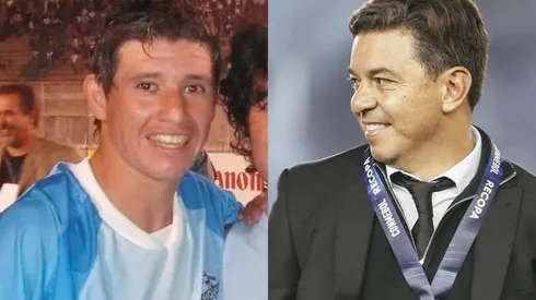 Claudio Rojas y Marcelo Gallardo fueron compañeros en River.