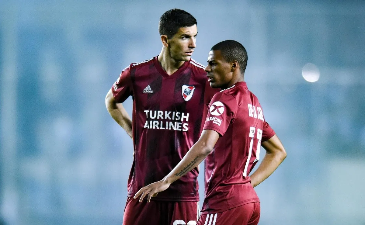 Nacho y el uruguayo, los goleadores de River en Maldonado.