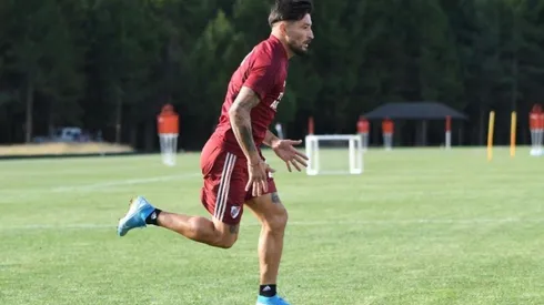 El lateral izquierdo aseguró ya estar plenamente recuperado de la lumbalgia sufrida