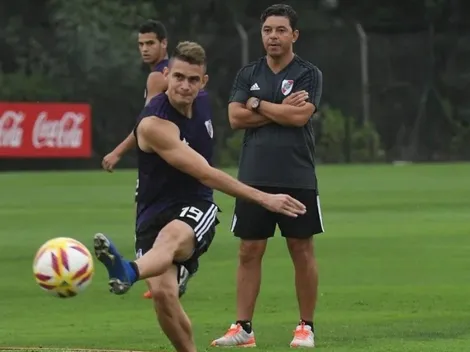 Borré: "Gallardo quiere ganar la Superliga"