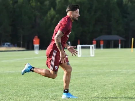 Casco estuvo ausente en la práctica vespertina