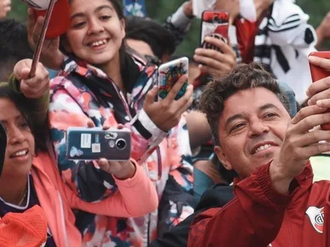 La despedida del Muñeco hacia los hinchas en la pretemporada