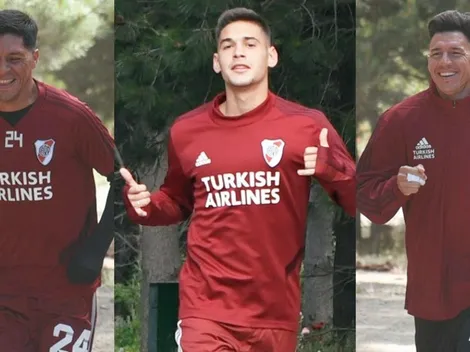 El divertido cruce entre Martínez Quarta, Enzo Pérez y Bologna