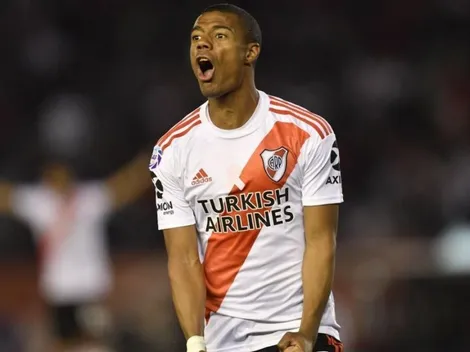 De La Cruz: "Estoy feliz en River, no estoy desesperado por salir"