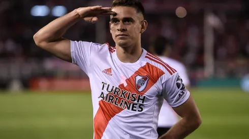 Rafael Borré, goleador de River.
