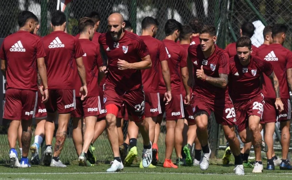 River ya volvió a los trabajos.