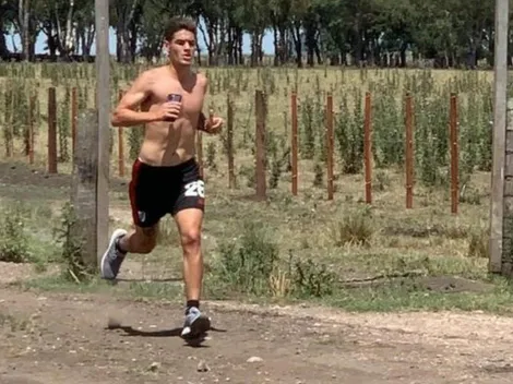 Martínez Quarta se entrena y ya palpita la pretemporada