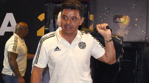 El entrenador de River se dirigió al predio del club para reunirse con su cuerpo técnico
