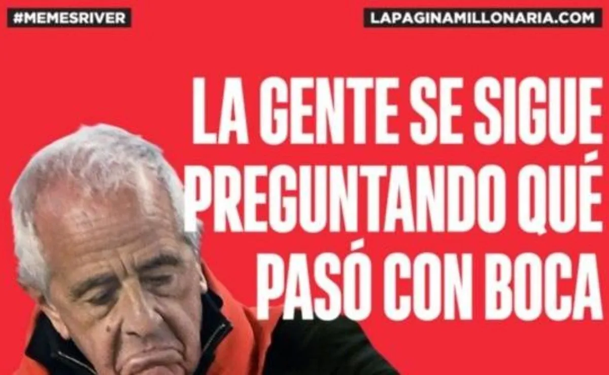 Y la gente, todavía, se sigue preguntando qué pasó con Boca.