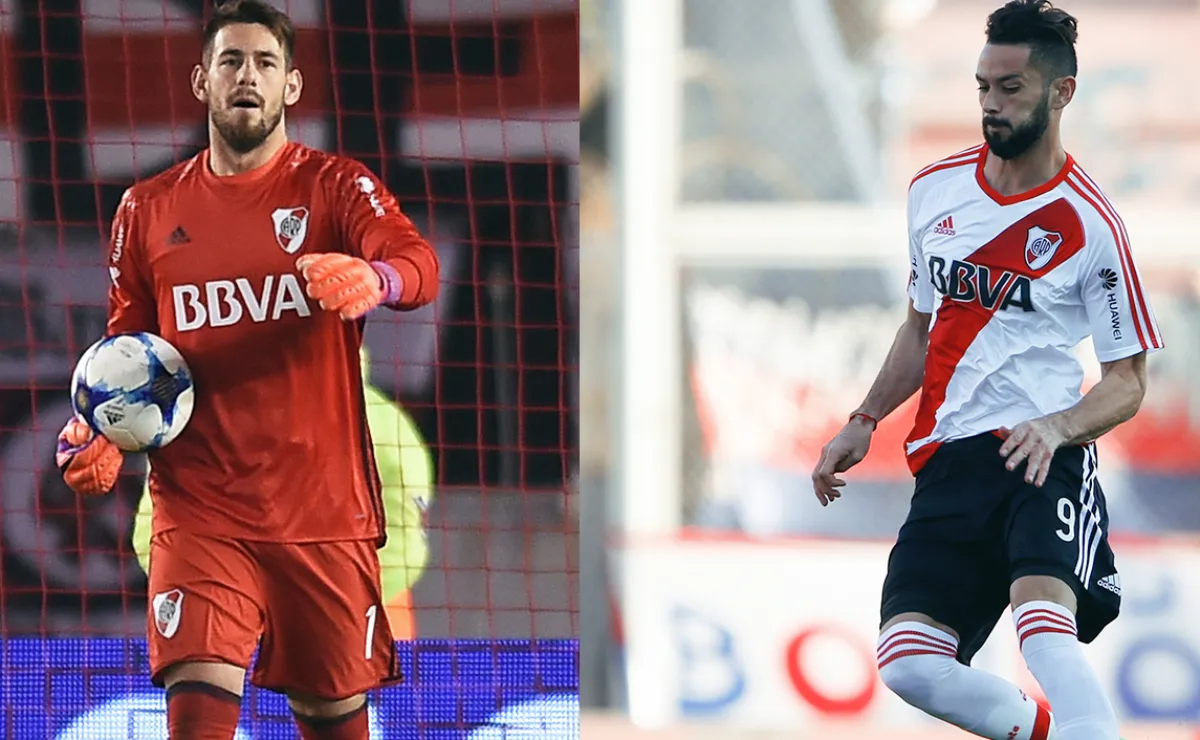El arquero y el delantero vienen de jugar el 2019 en Chile