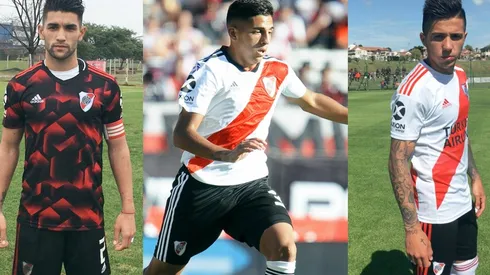 Franco Paredes, Hernán López Muño y Enzo Fernández sumaron bastante rodaje en la Reserva. (FOTOS: LPM – Getty)