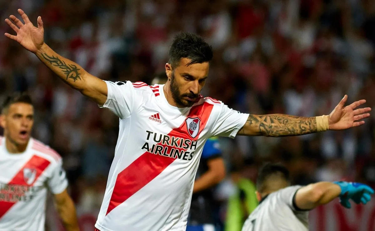 El delantero de River está a cuatro goles de Lucas Alario.