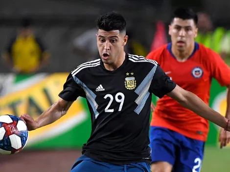 Scaloni lamentó "no tener mucho" a Palacios