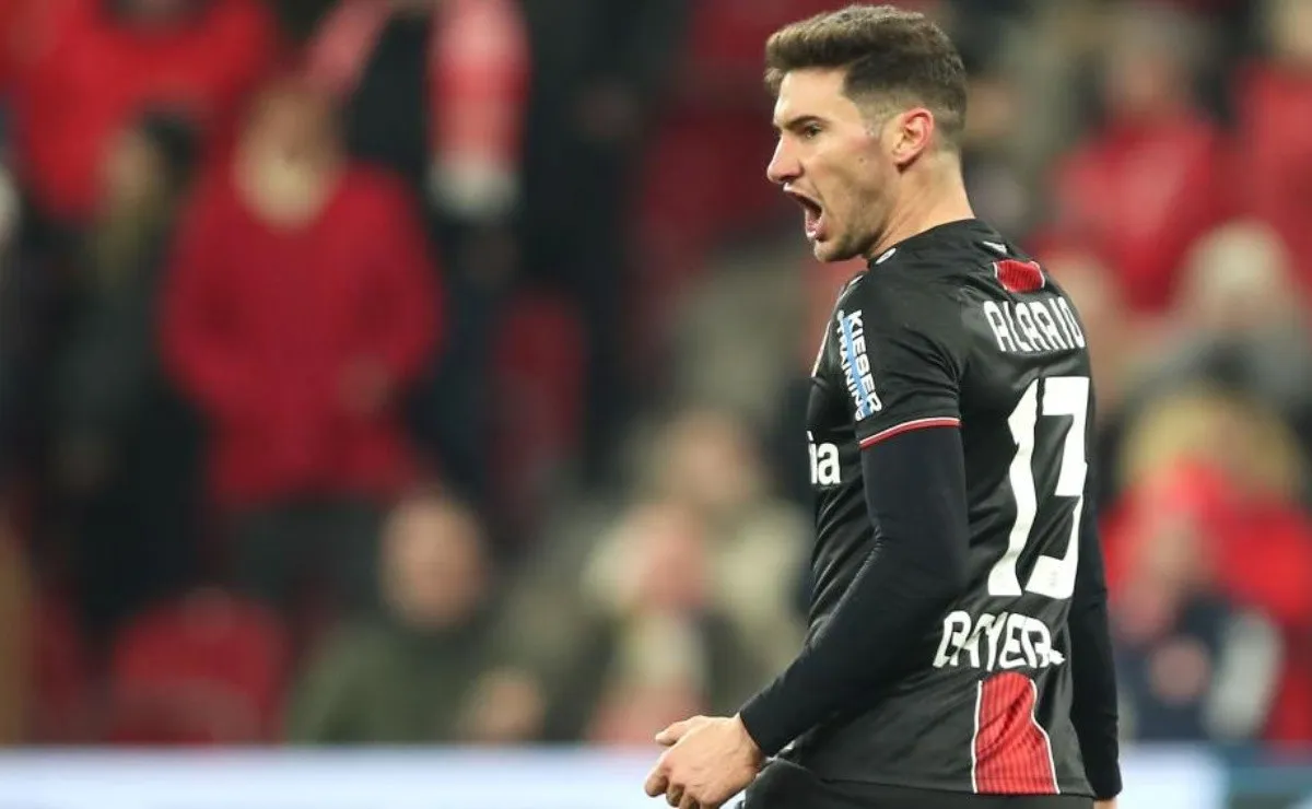 Fue el sexto gol de Alario en la temporada con el Bayer Leverkusen